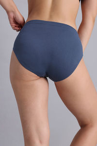 Zivame Medium Rise Full Coverage Hipster Panty (Pack of 3) - Multicolor — thumbnail 8